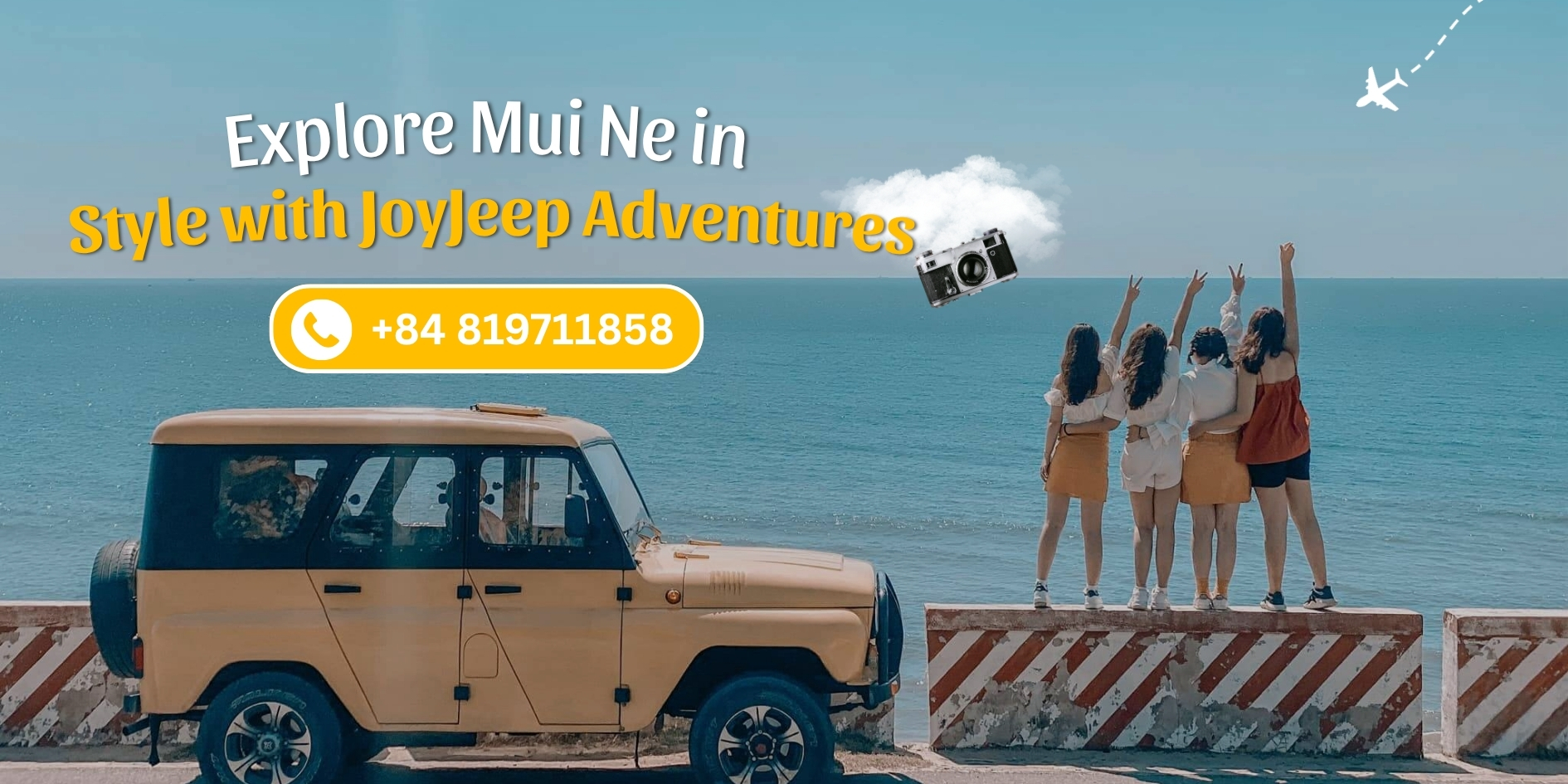Mui Ne Jeep Tour | White Sand Dunes Tour from $7 | Book Now, Pay Later/ Free Cancellation