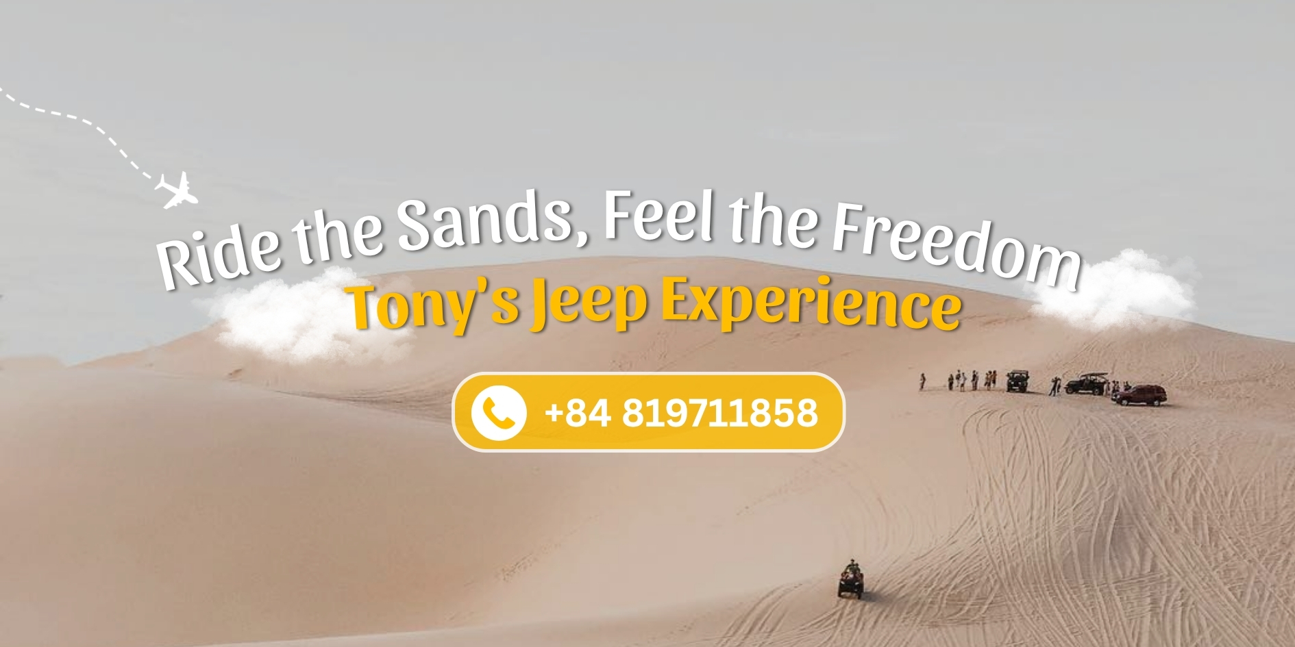 Mui Ne Jeep Tour | White Sand Dunes Tour from $7 | Book Now, Pay Later/ Free Cancellation
